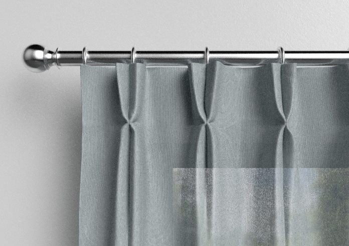 Salerno Voile, Dove Grey - Made to Measure Curtains - Image 10